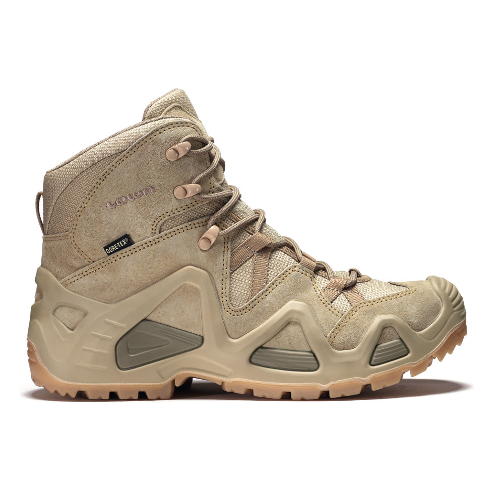 Scarpe Militari Uomo Lowa Zephyr GTX Mid TF Beige RPFUTI-172